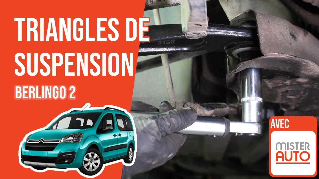 Changer les Triangles de suspension Berlingo 2 🚗
