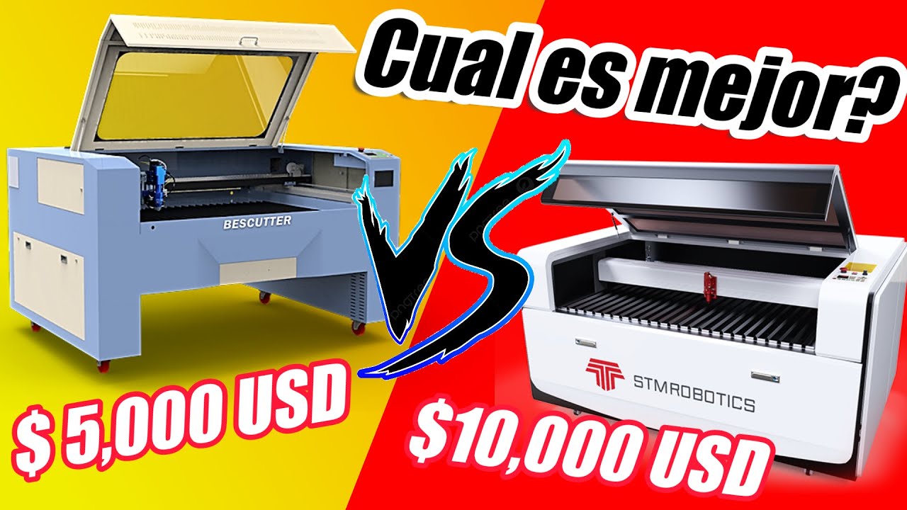 CUAL es la MEJOR opción de COMPRA?? Comparación de laser co2 COSTOSAS contra BARATAS!!