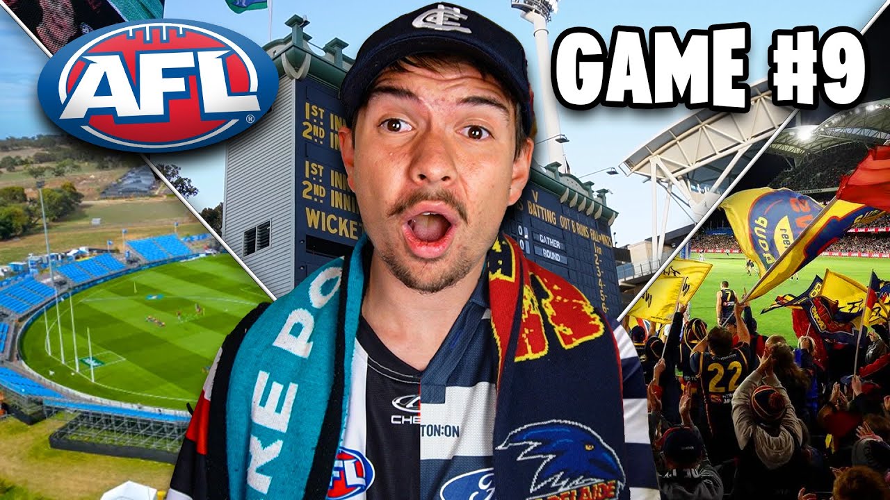 Я ПОСЕТИЛ ВСЕ 9 МАТЧЕЙ AFL В ОДНОМ РАУНДЕ!!