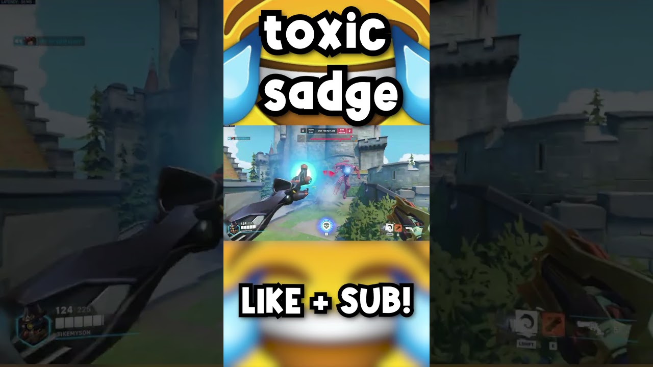 so toxic lol !!!😂 !#overwatchmemes #gaming #overwatchmeme #fortnite