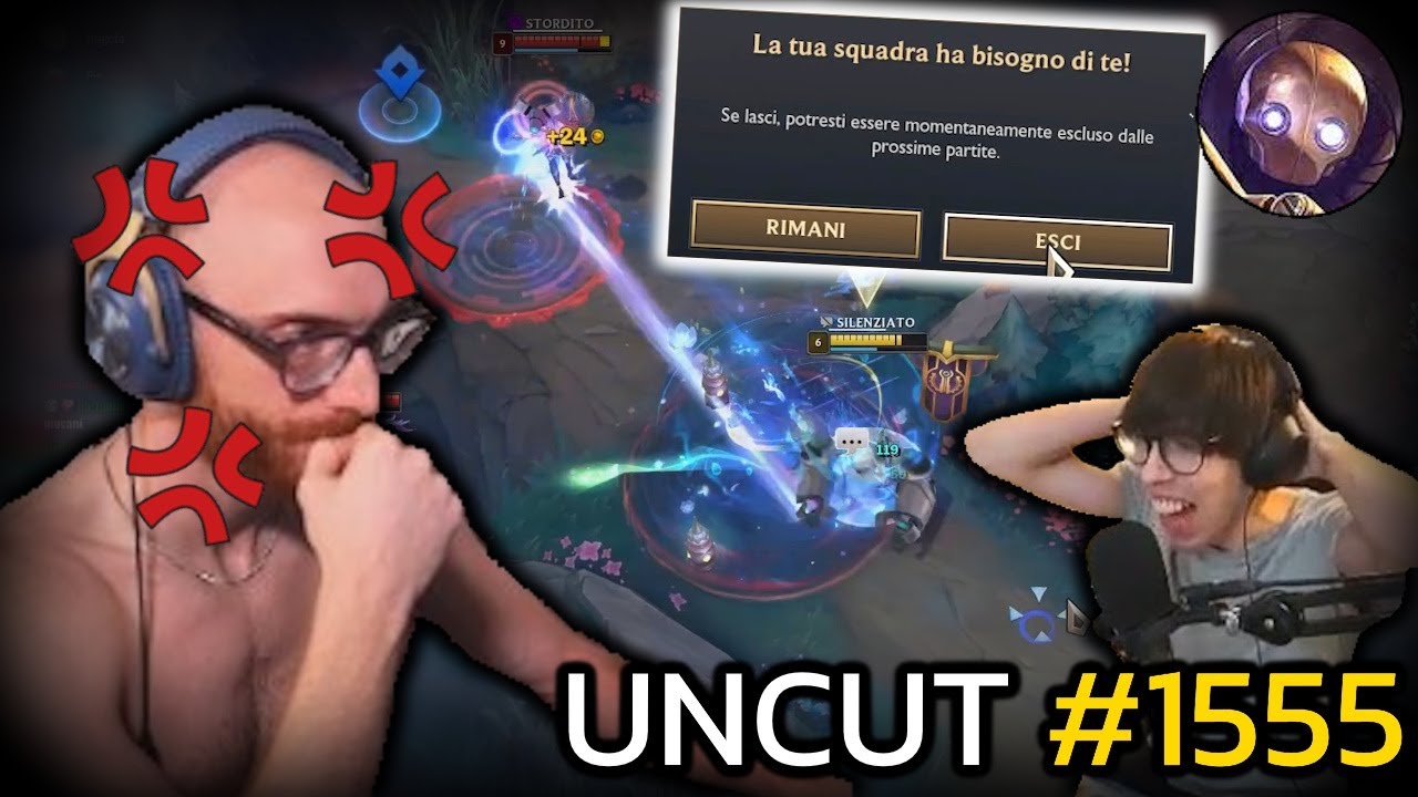 IL RAGEQUIT DI BAOLO! con FRAGOLA - BLITZCRANK - LOL ITA #1555