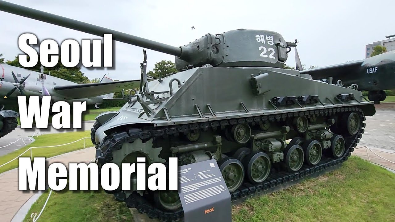 Seoul War Memorial of Korea Outdoor Exhibits #tank #militaryvehicle #warmuseum