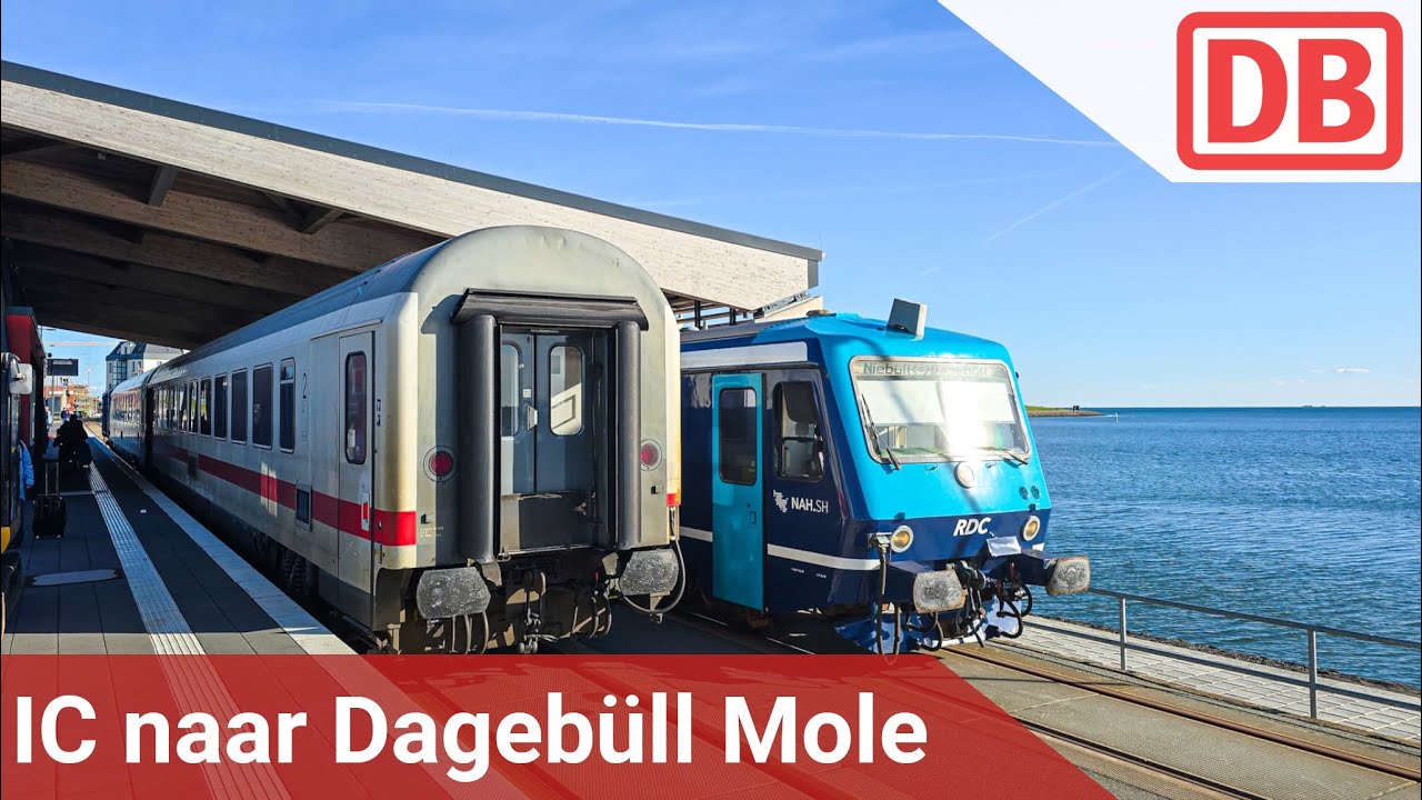 De LAATSTE KOERSWAGENS in DUITSLAND | IC Dagebüll Mole 🇩🇪 #Bartvlog