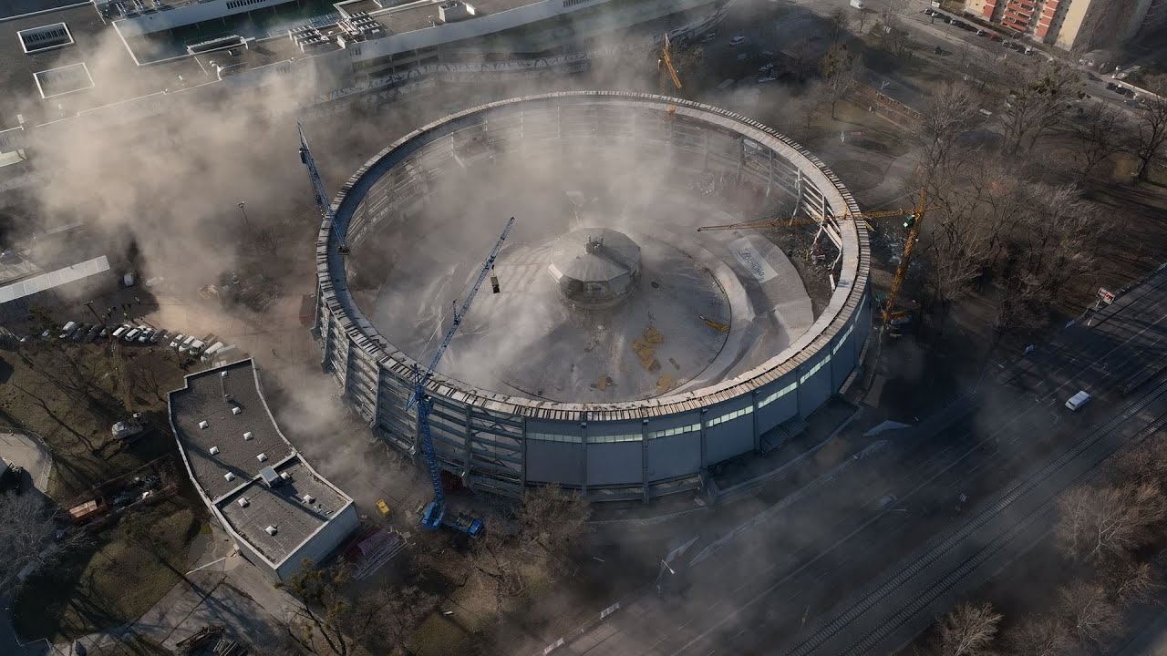 Rückbau und Baufeldfreimachung des ehem. Ferry-Dusika-Stadion Wien - Zöchling Hainfeld