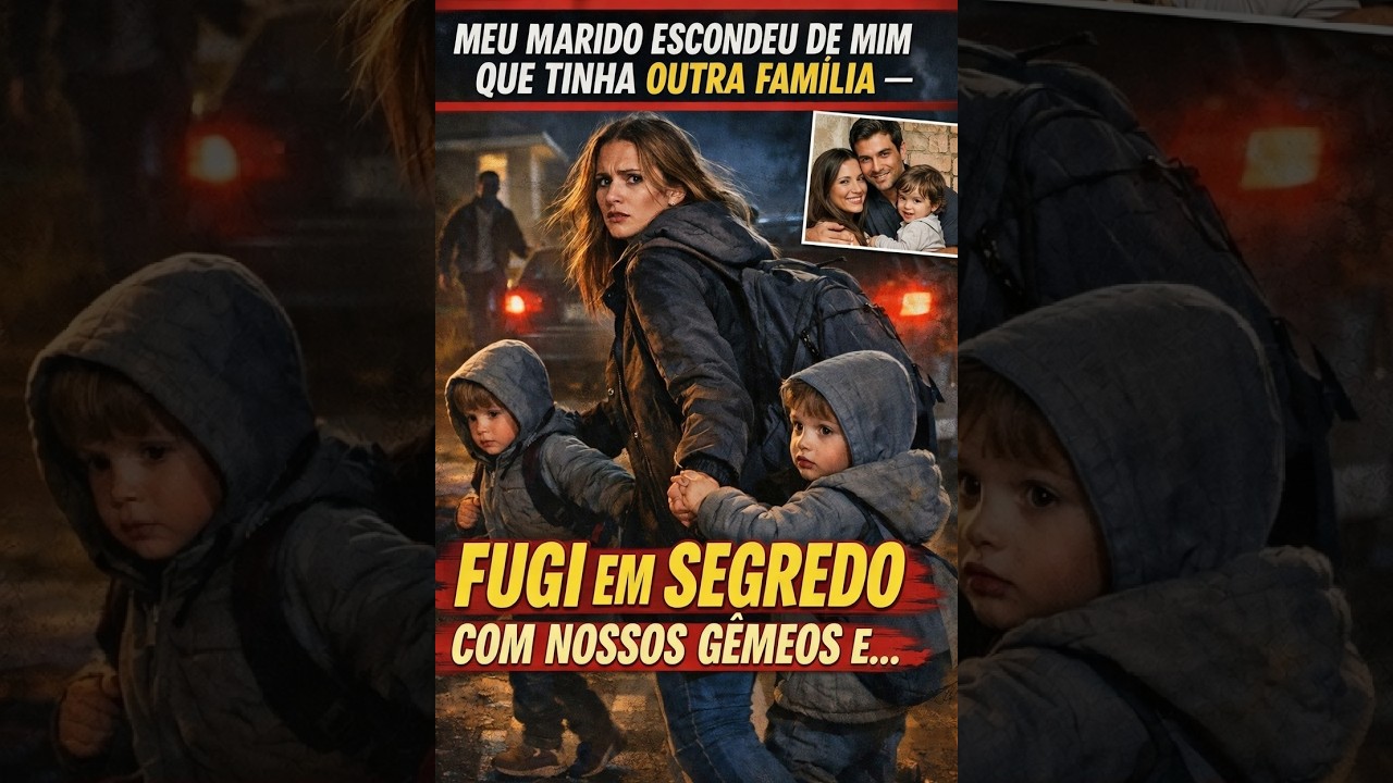 MEU MARIDO ESCONDEU OUTRA FAMÍLIA DE MIM — FUGI EM SEGREDO COM NOSSOS GÊMEOS E DESCOBRI A VERDADE CH