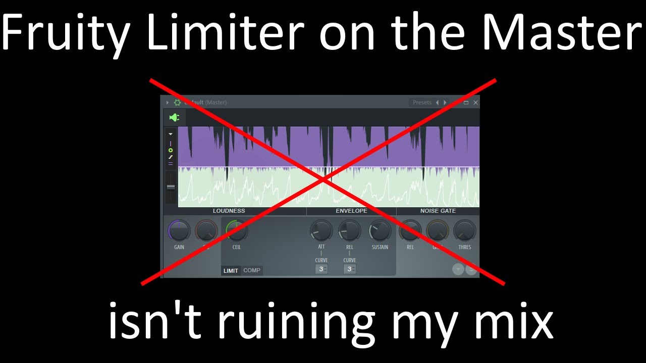 Why Fruity Limiter is on my master channel (and why it isn't ruining my mix)