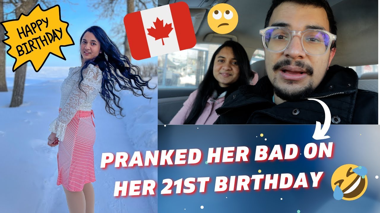 MY PRANK WENT WRONG ON TAMANNA'S 21st BIRTHDAY 😨