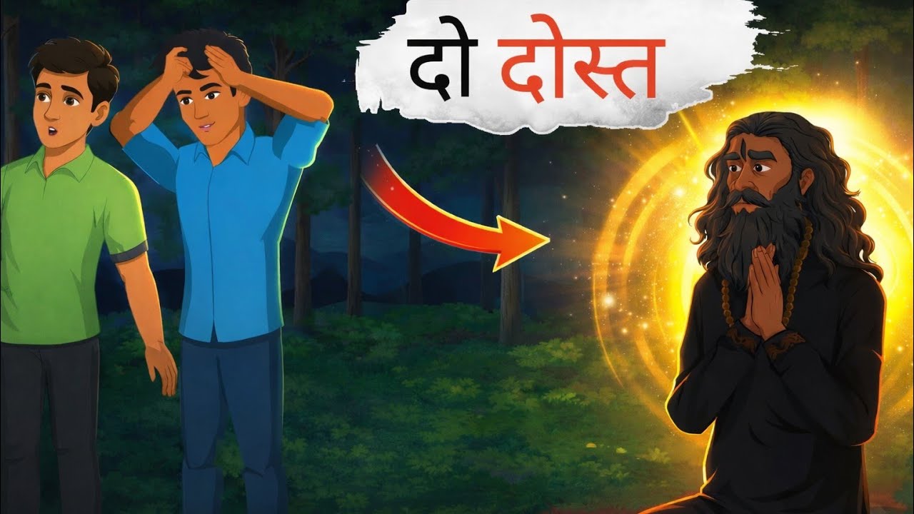 गरीब दोस्त की चोरी हुई पैसे, दुसरे दोस्त ने ऐसे बचाया ! 🫡 Hindi Dost Kahani