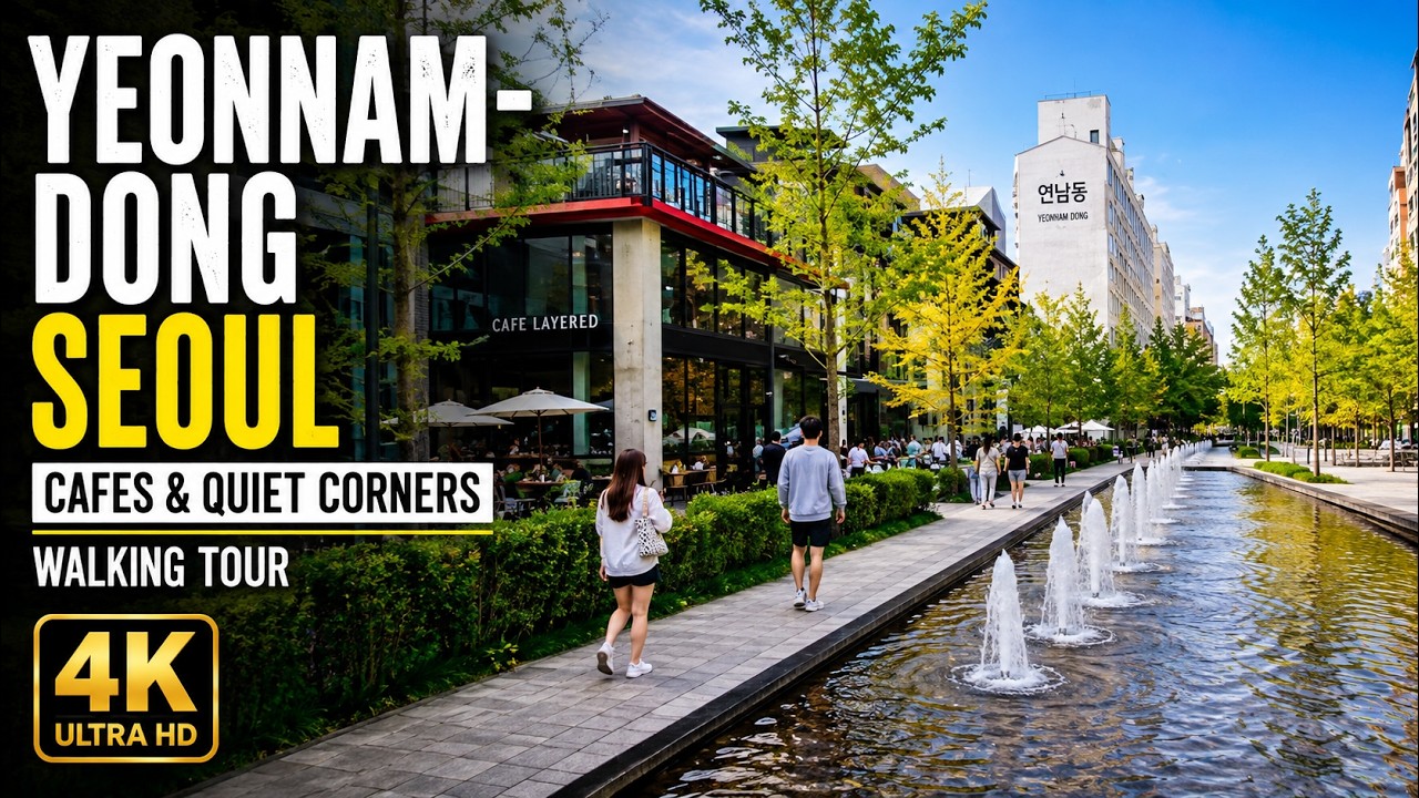 연남동 Wandering Yeonnam-dong, Seoul | Cafes & Quiet Corners