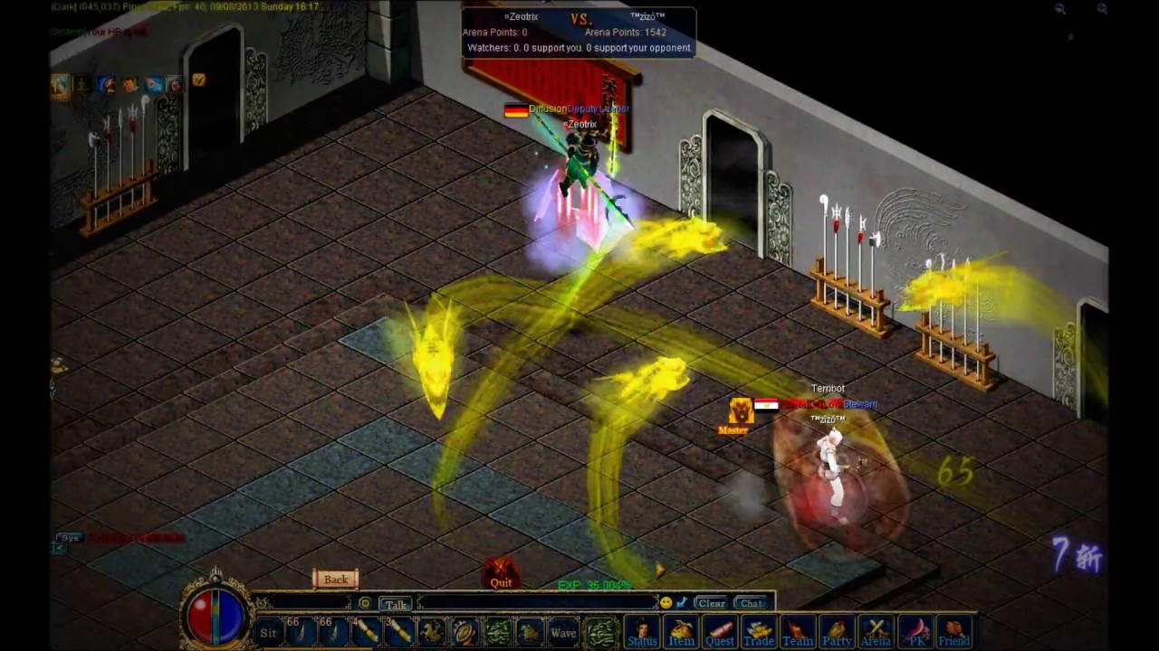 Conquer Online Warrior Arena-Fights