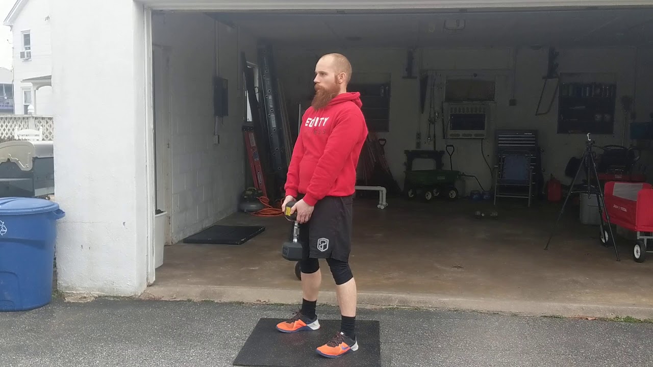 Single Dumbbell Sumo Deadlift