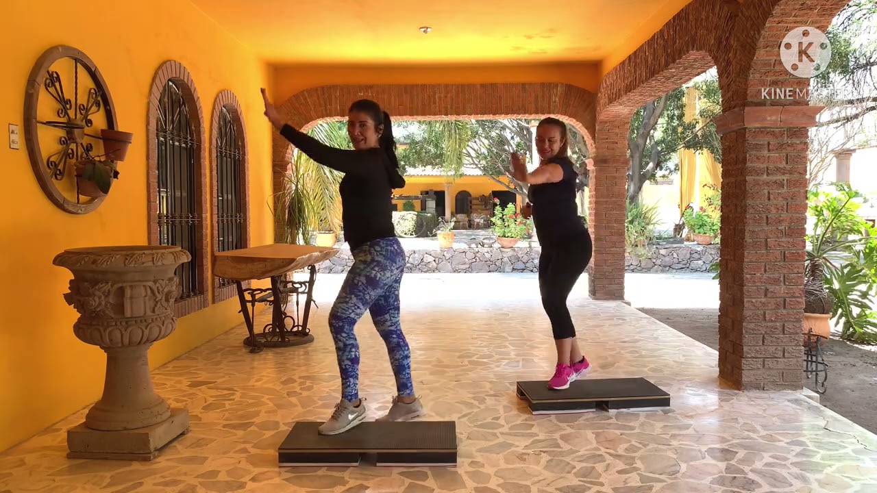 Clase de STEP para principiantes | Aeróbics básico | Ejercicios para principiantes