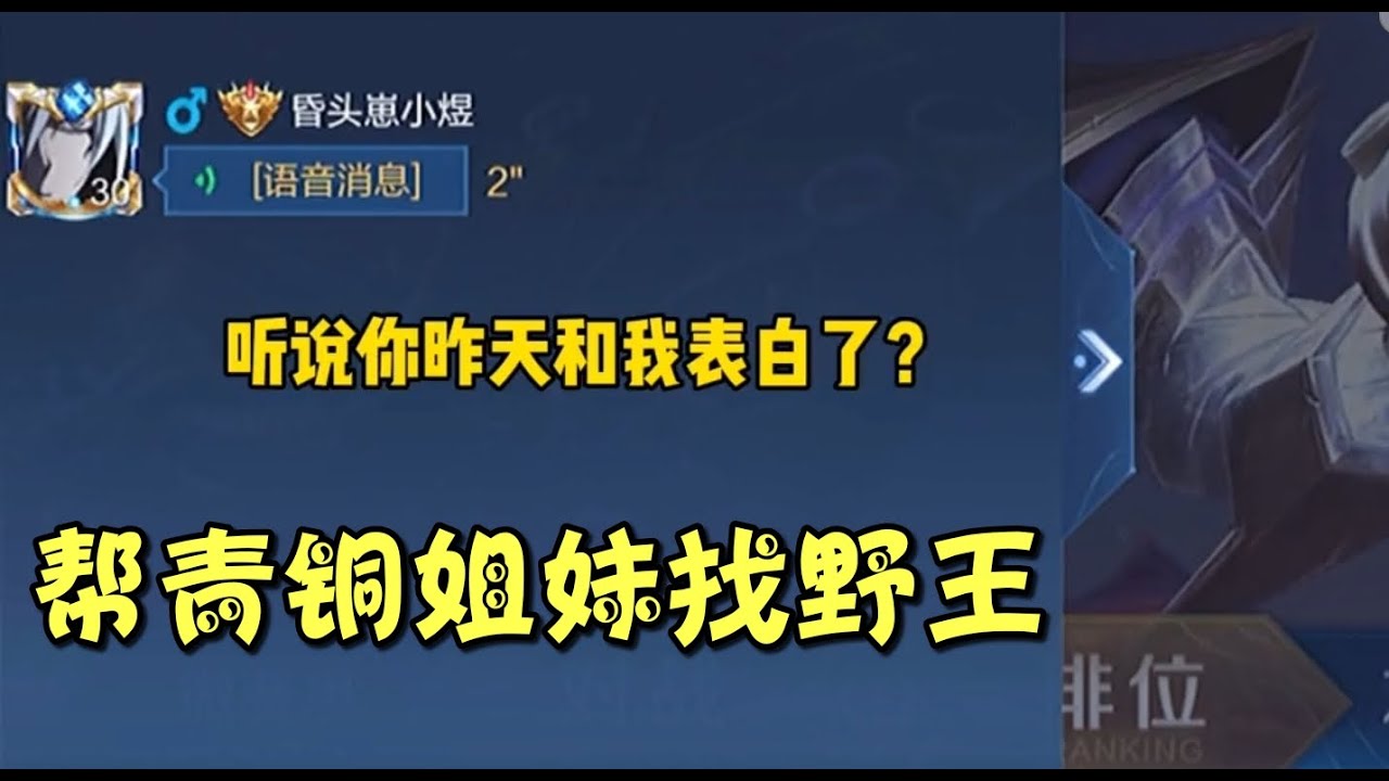 《王者榮耀》 代入感太強了，已經不想把野王讓給姐妹了～