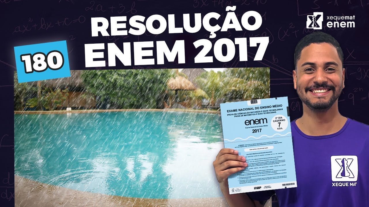 🟣 Questão 180 - Caderno Azul | Regra de 3 | MATEMÁTICA ENEM 2017