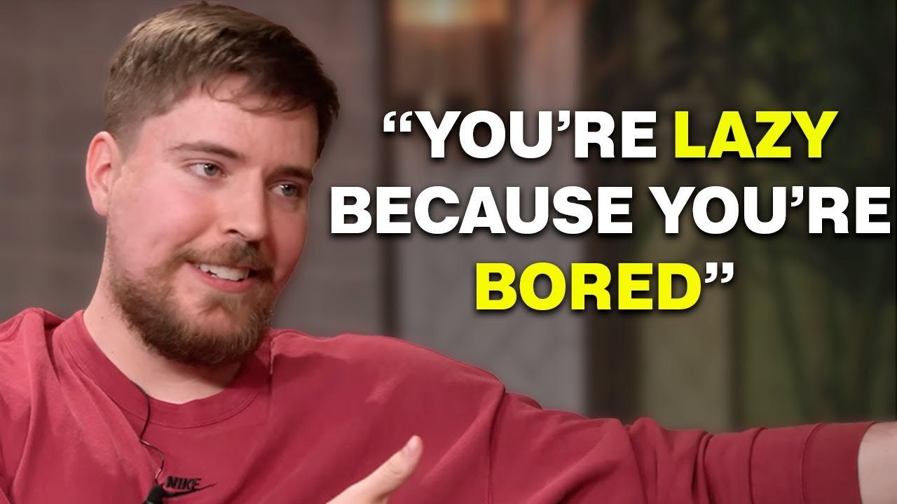 Секрет MrBeast, как НИКОГДА не чувствовать себя ленивым и немотивированным