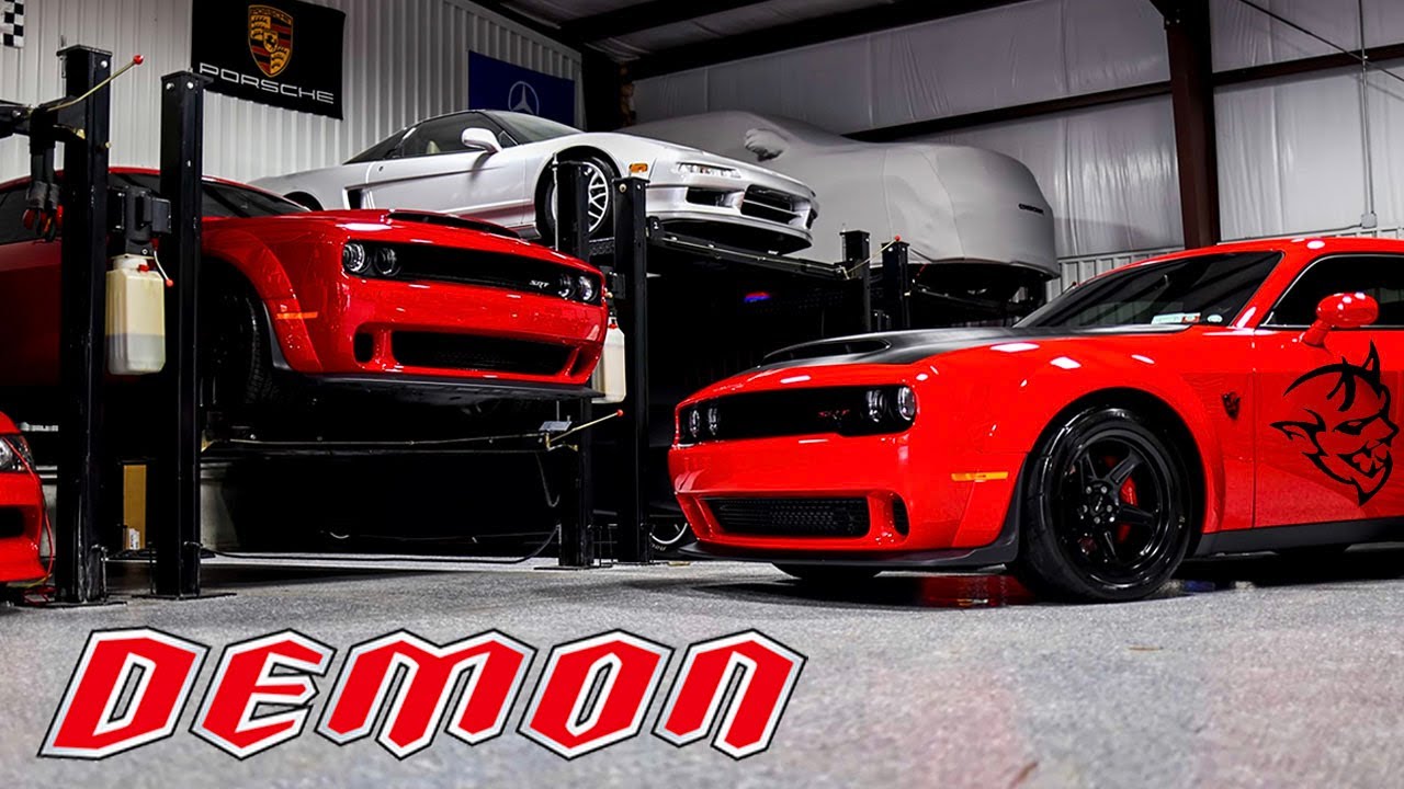Detailing the worlds fastest Dodge Demons!!