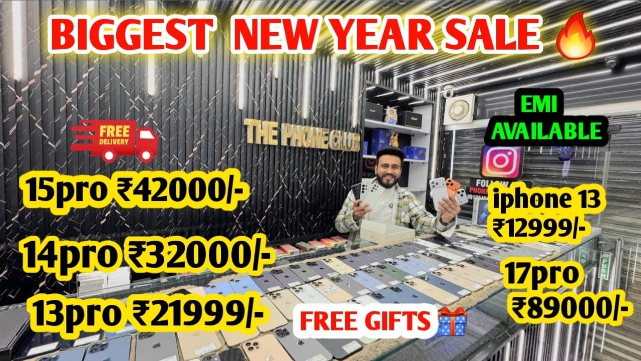 Mega Price Drop On All Models I Cheapest iPhoneMarket | Second Hand Mobile, iPhone  17pro max iPhone
