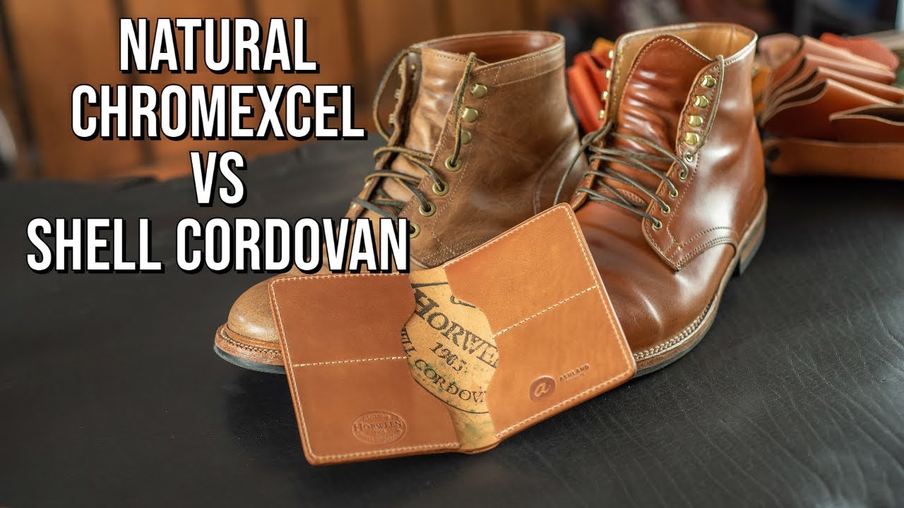 Natural CXL vs Shell Cordovan