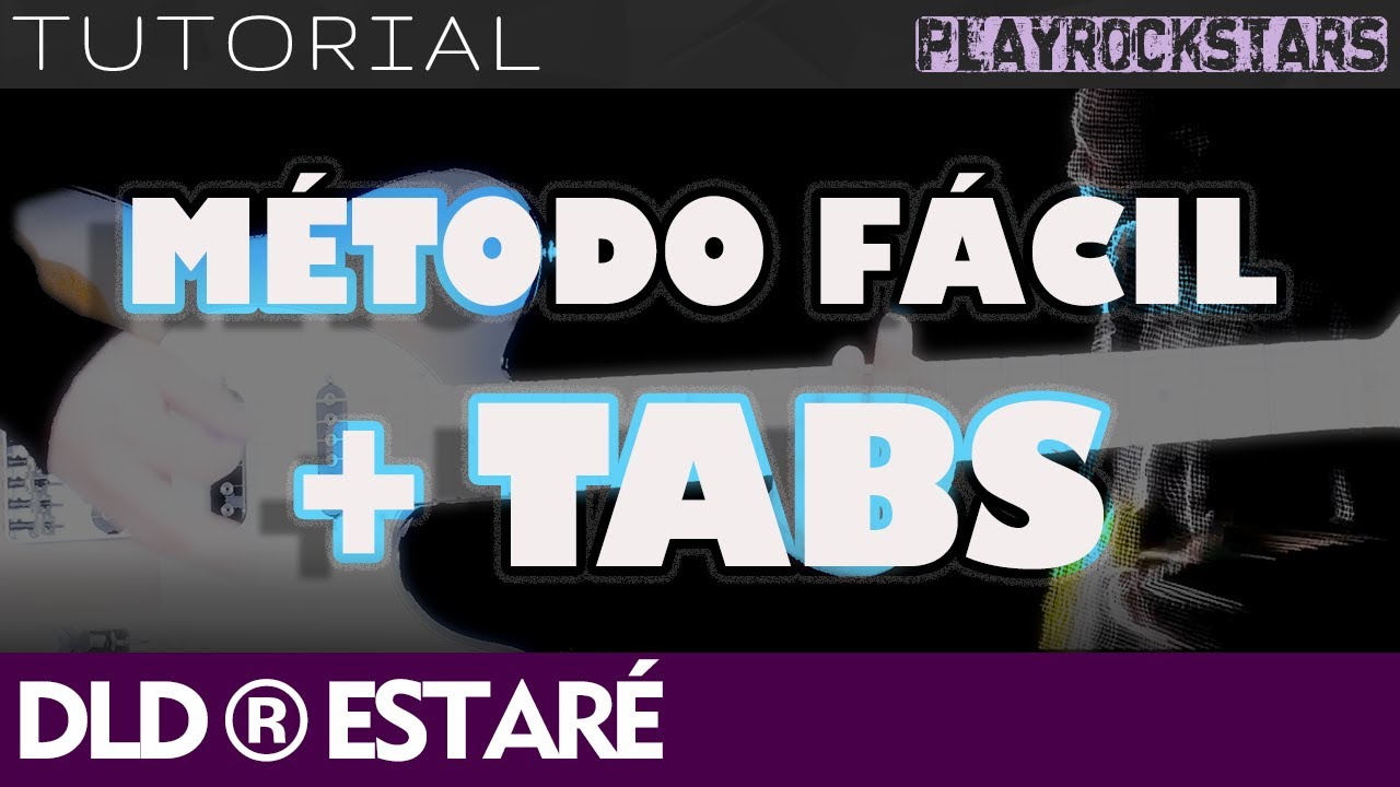 como tocar ESTARÉ en guitarra DLD ⭐️ TUTORIAL / ACORDES / RITMO / TABS