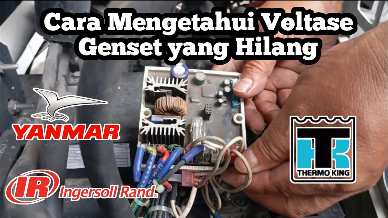 Cara Mengetahui Voltase Genset yang Hilang #genset #yanmar #ingersoll #thermoking