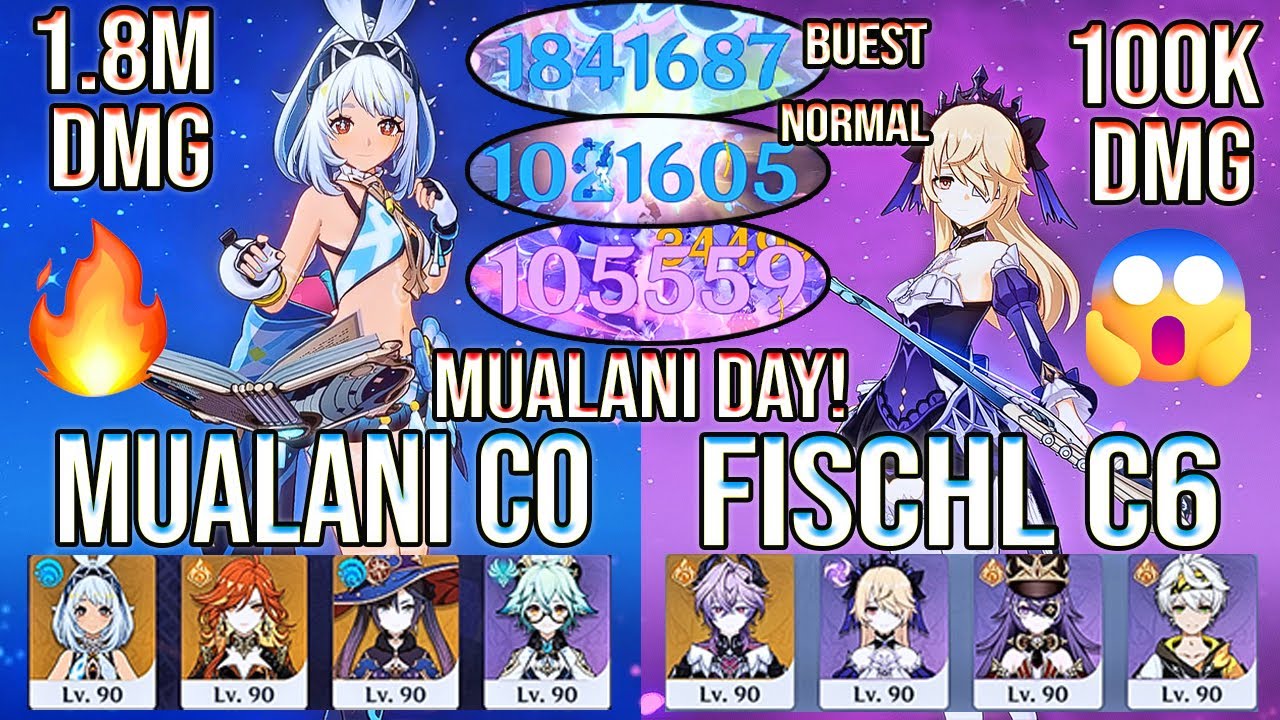 🔥 New Buffs Are ILLEGAL!! Mualani & C6 Fischl Hit HARD &mdash; Spiral Abyss 12 | Genshin Impact