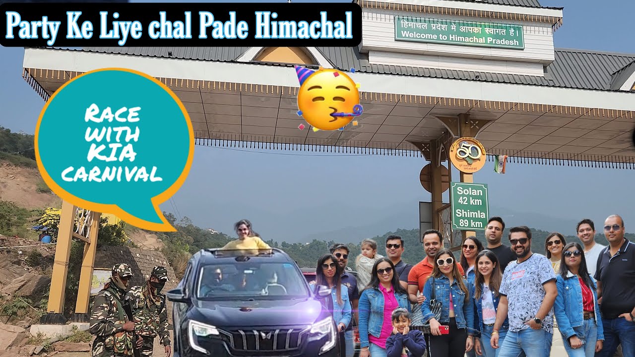 Full on Party in Himachal I @anshontherocks I Hill station near Chandigarh
