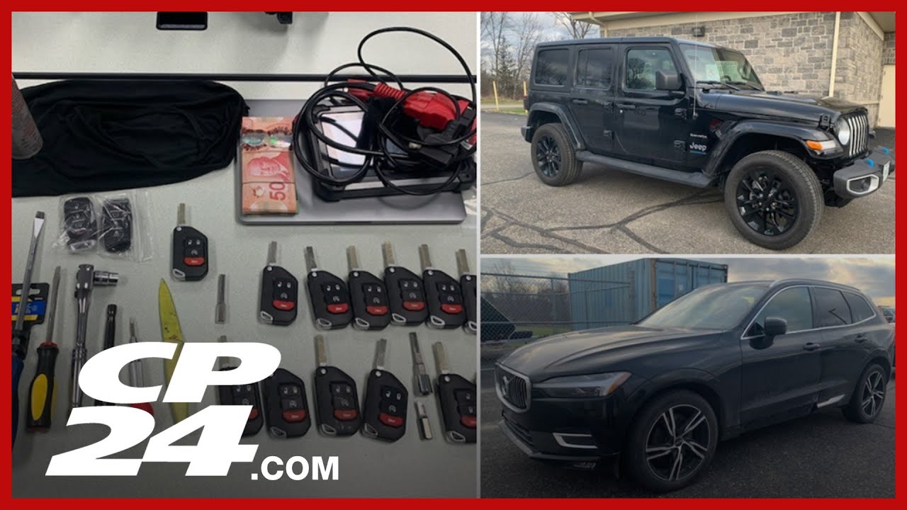 Ont. government to table new legislation to help crack down on organized auto theft