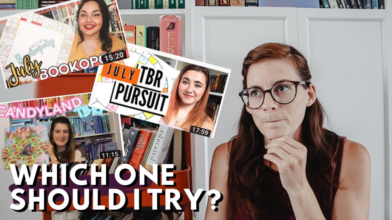 TBR GAME IDEAS: some great options for choosing your monthly TBR in a fun way!