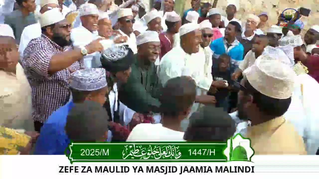 🔴LIVE: ZEFE ZA MAULID YA MASJID JAMIA MALINDI