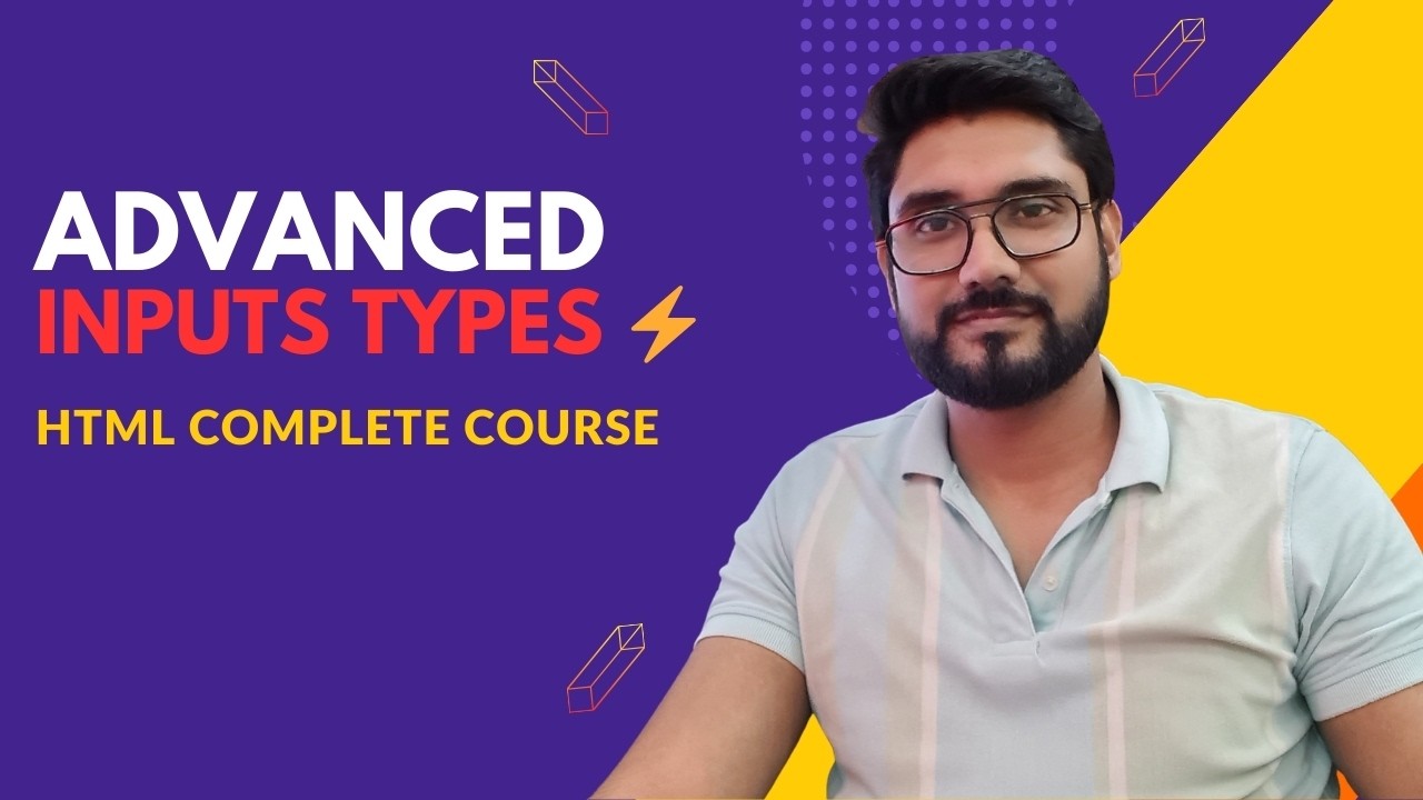 HTML Input Types in Hindi 🔥 Color, Date, File & More | Mixin Coder | Coding with AI in Hindi