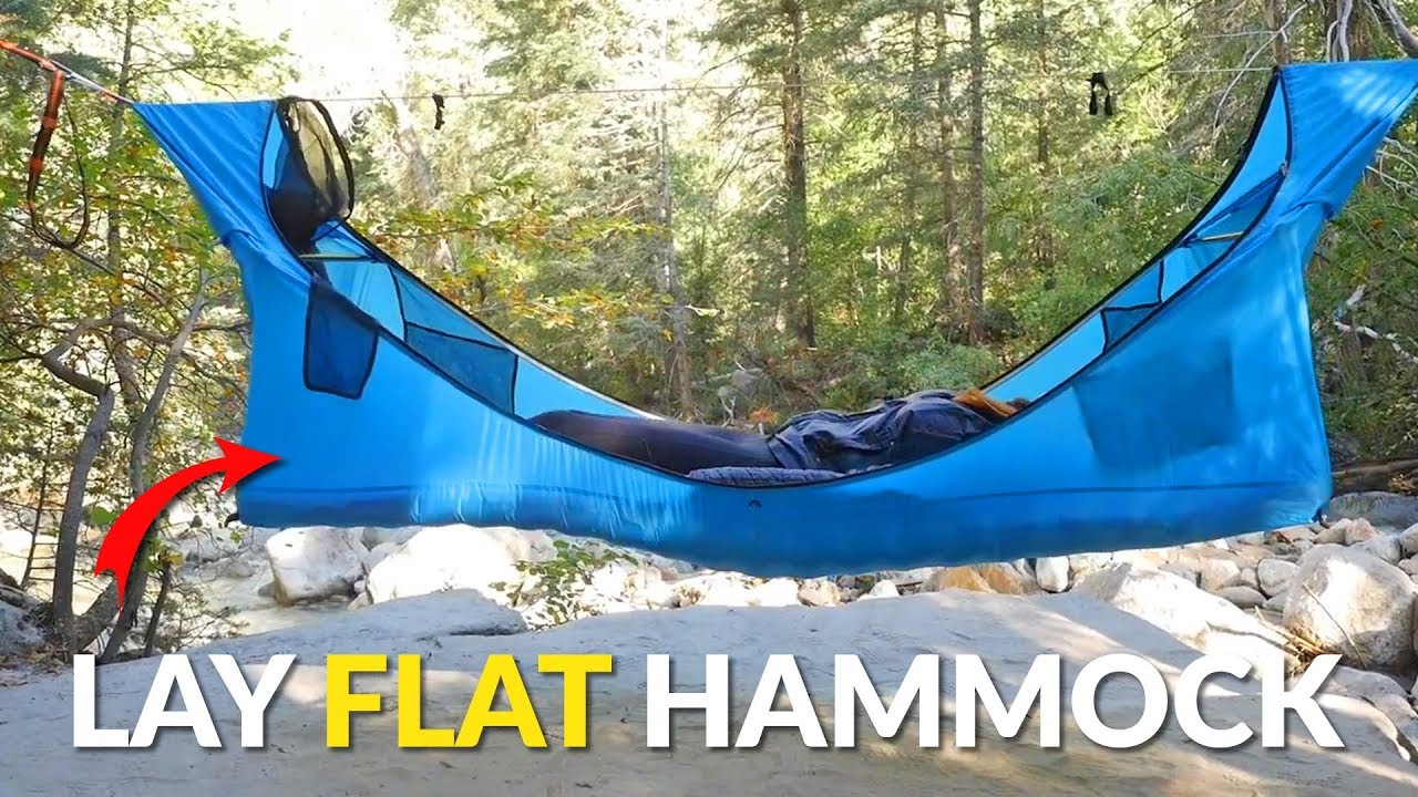 This Hammock Tent Lets You Lay Flat While Sleeping