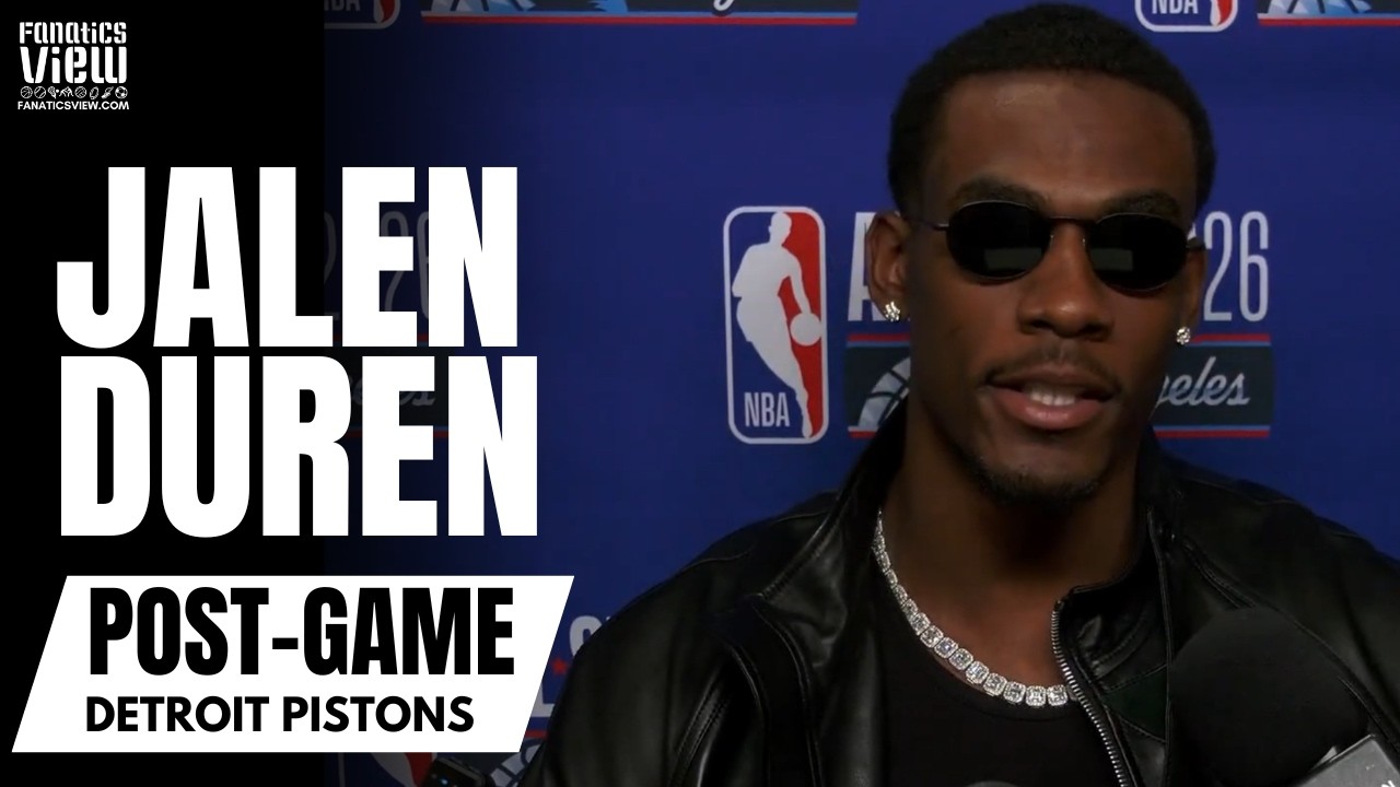 Jalen Duren Recaps USA vs. World NBA All-Star, Cade Cunningham Lob & Detroit Pistons Exciting Future