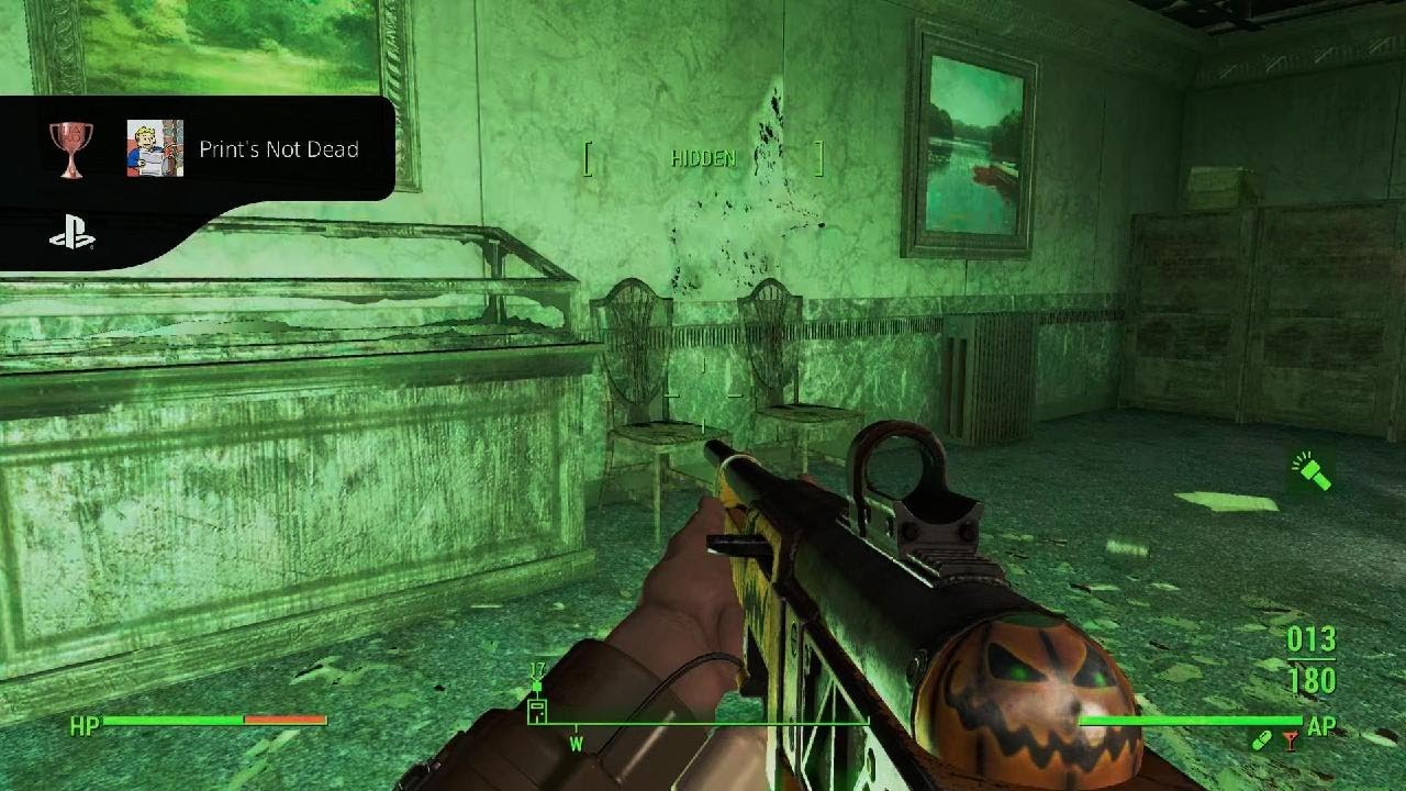 Fallout 4 Prints not dead