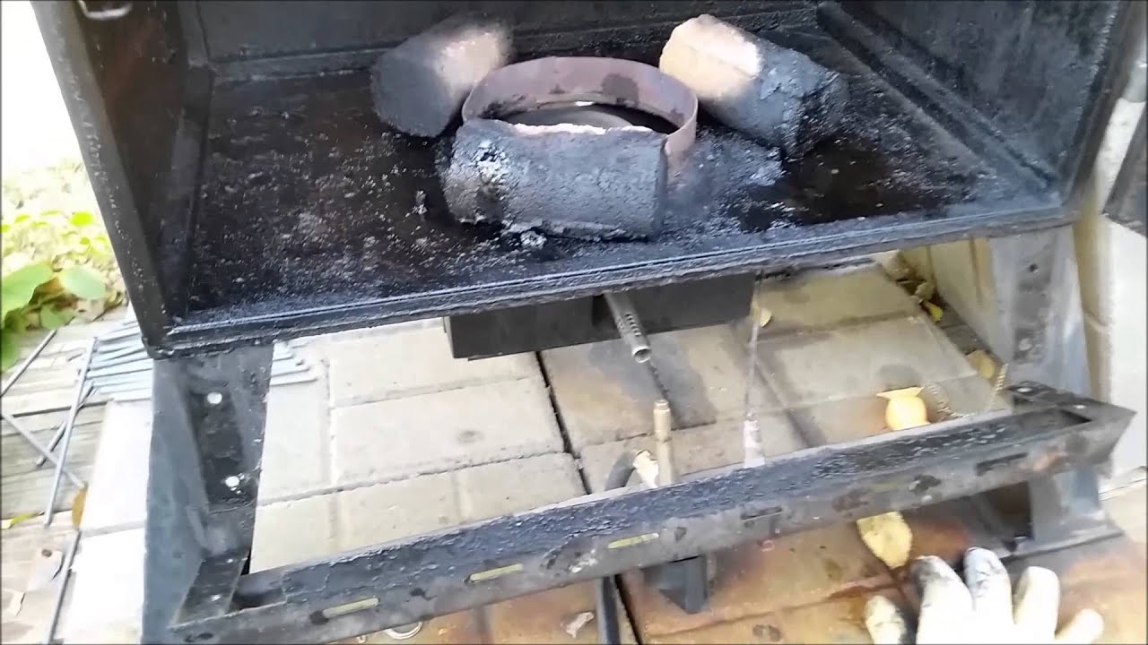 Burner Repair On Propane Smoker