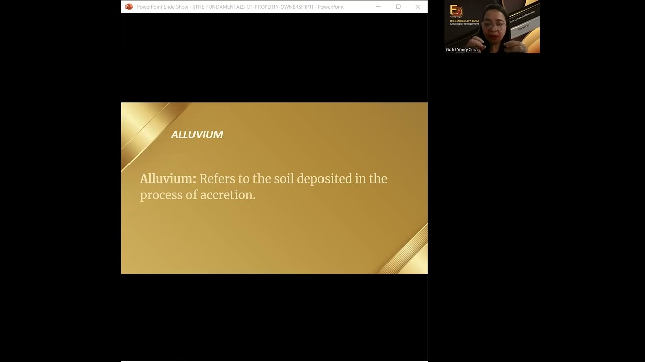 Accession, Accretion, Alluvium and Avulsion