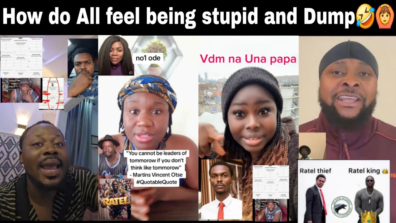 Blord and fans now look STUPID & DUMP😱 VDM their FADA some igbo people need sense🙆 RATEL Verydarkman
