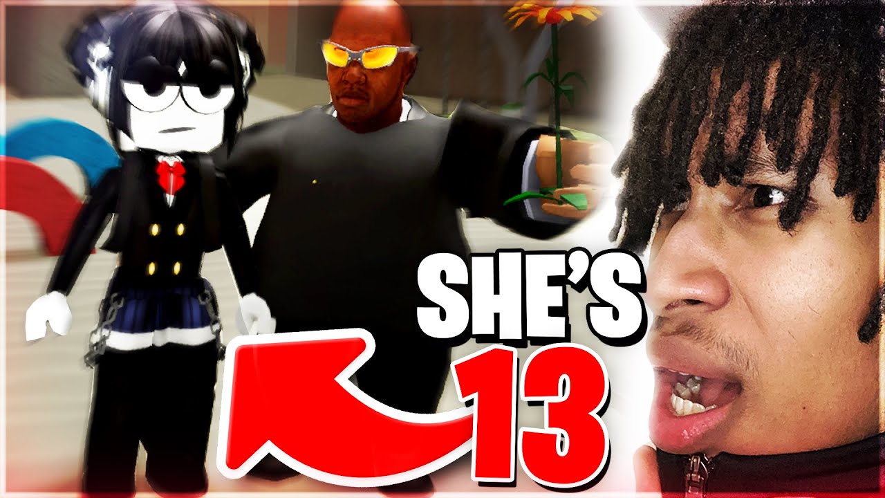 BLIND DATE WITH A 13 YEAR OLD 😨 (Roblox Da Hood)