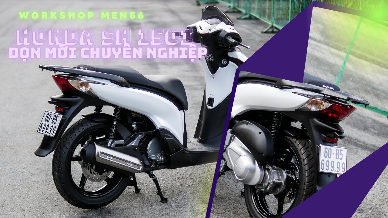 Honda SH150 " Dọn Mới Chuyên Nghiệp" Tại Workshop MEN56.