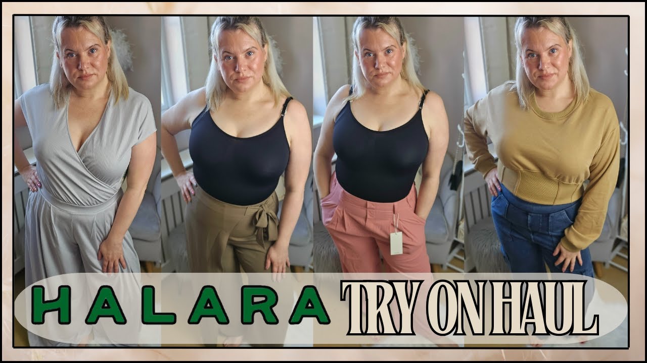 HUGE HALARA TRY ON HAUL Mid Size Petite MAY 2024 *Spring Essentials* | Clare Walch