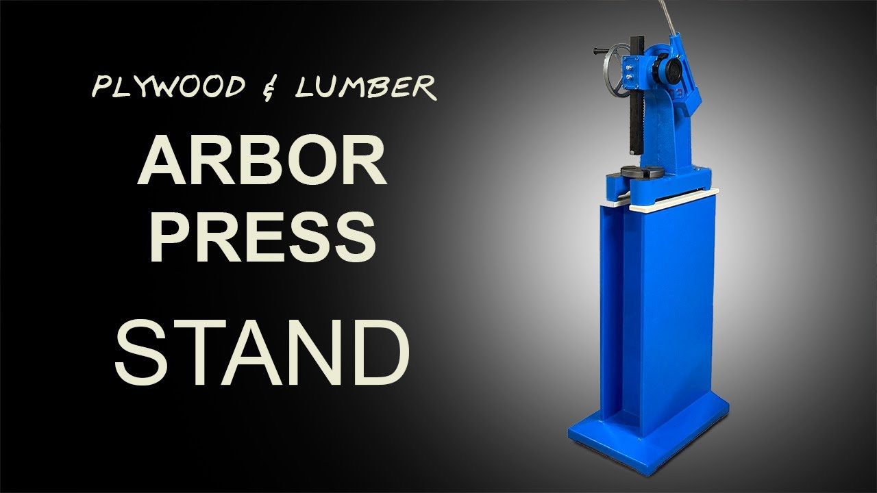 Making an Arbor Press Stand