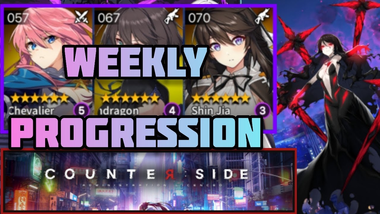 Counter:Side English: My Weekly Progression [1 Week After Starting]