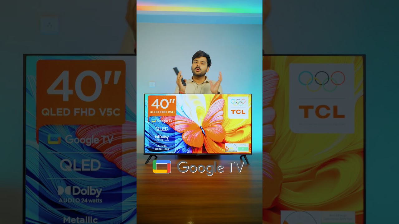 TCL V5c 40 Inch QLED TV Review Short #tcl
