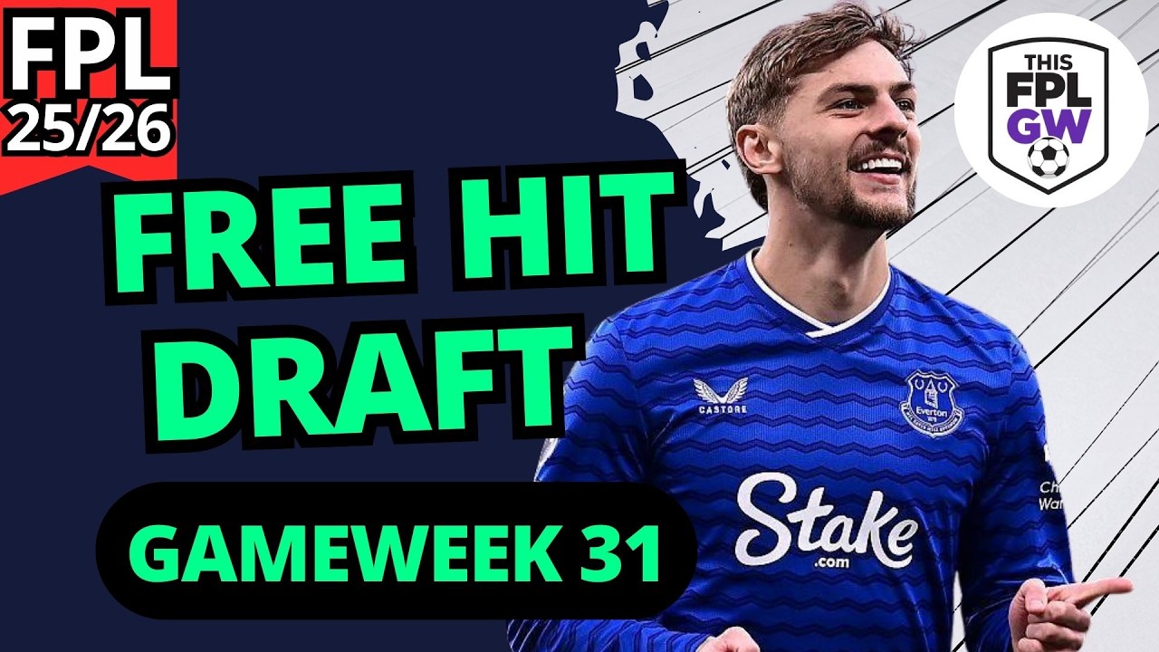 FPL GW31 RANK 15K🌎 FREE HIT DRAFT 👀 for BLANK GAMEWEEK 31