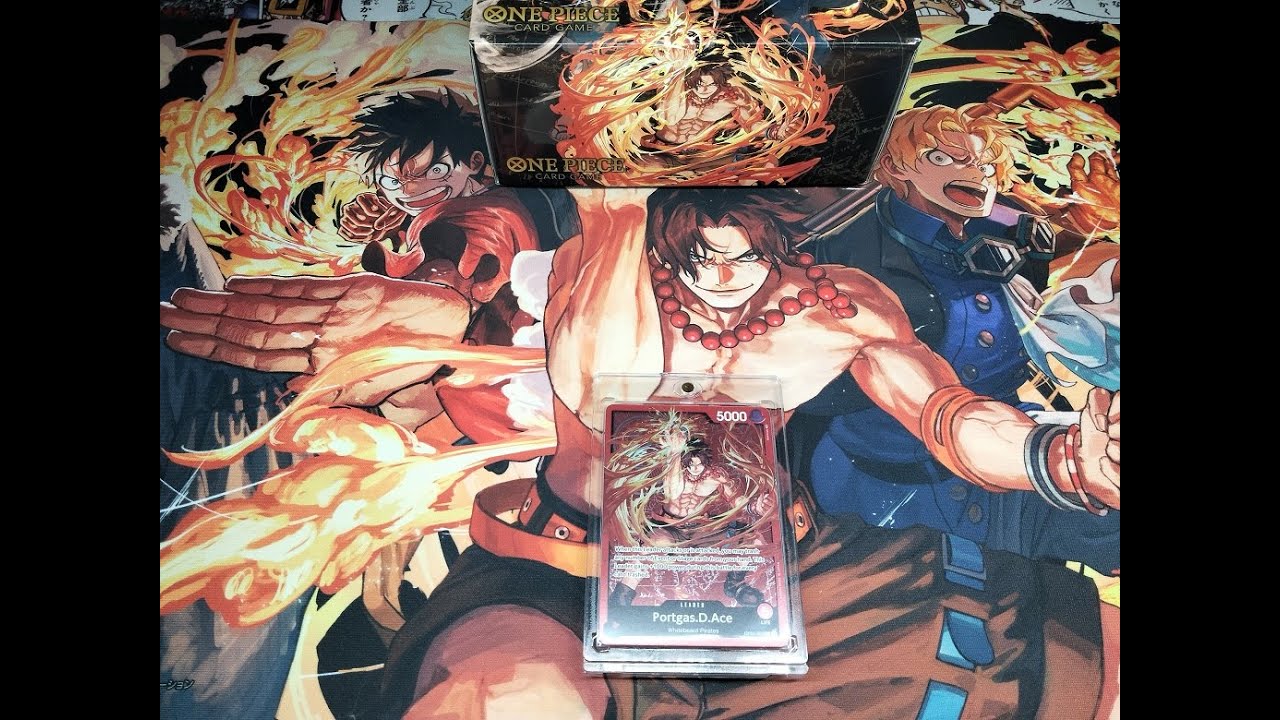 Unboxing Special Goods set Ace/Sabo/Luffy - One piece Card game