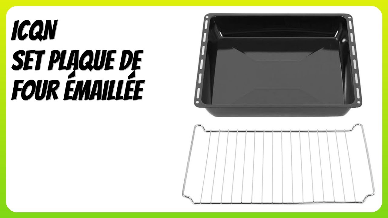 AVIS (2026) : ICQN Set Plaque de Four Émaillée. DÉTAILS