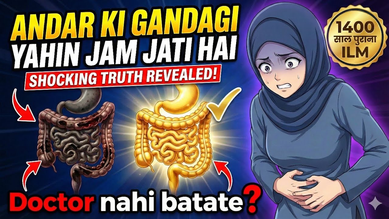 शरीर के अंदर जमी गंदगी कैसे निकाले? | 3 Fitri Tareeqe Jo Wazan, Skin Aur Bimari Sab Theek Kare