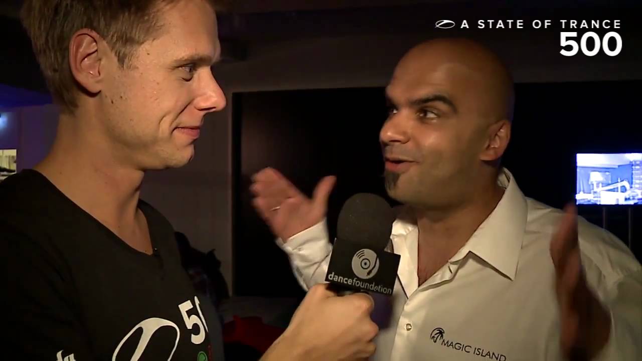 ASOT 500 Video Report - Armin van Buuren interviews in the Artist Lounge