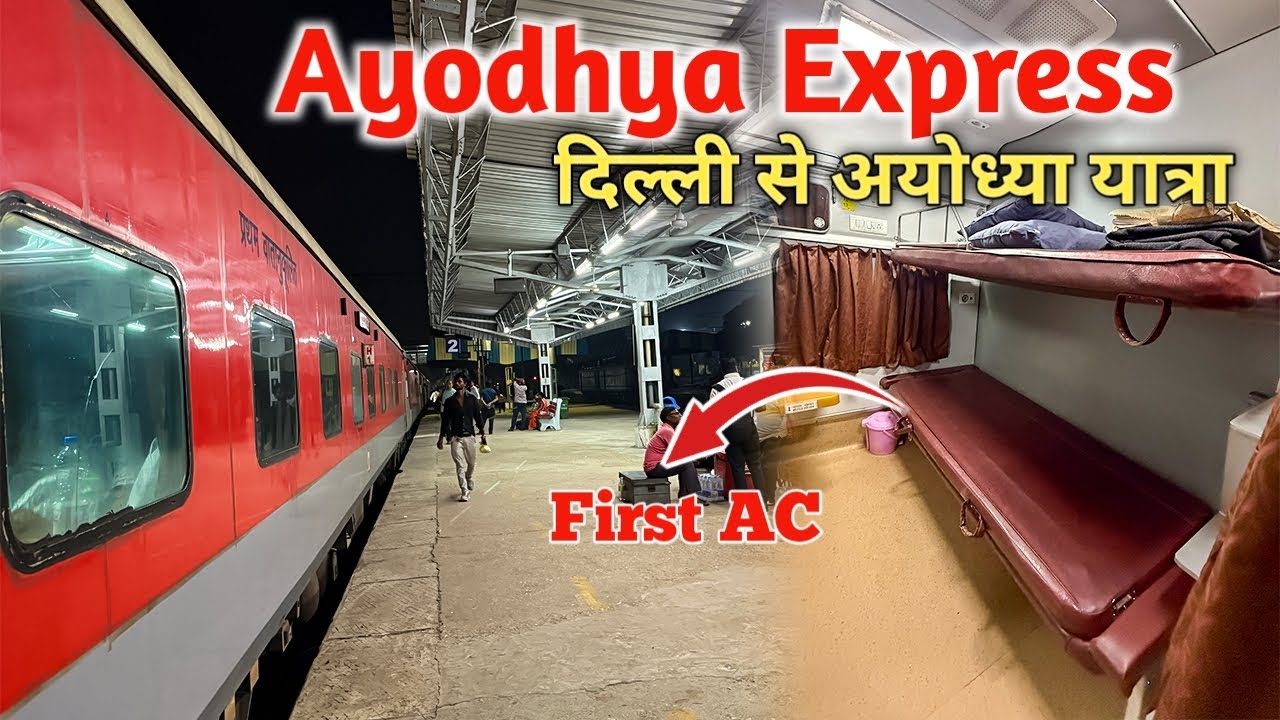 Ayodhya Express Journey | Delhi to Ayodhya journey in Ayodhya Express|