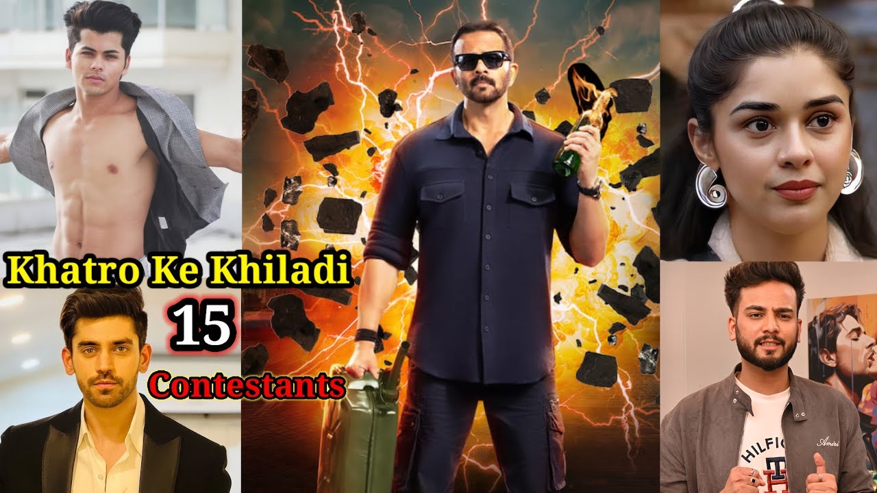 Khatron Ke Khiladi 15: BB 18 Sidharth Nigam, Avinash, Elvis, Digvijay, Kiski  Hogi KKK 15 Mai Entry