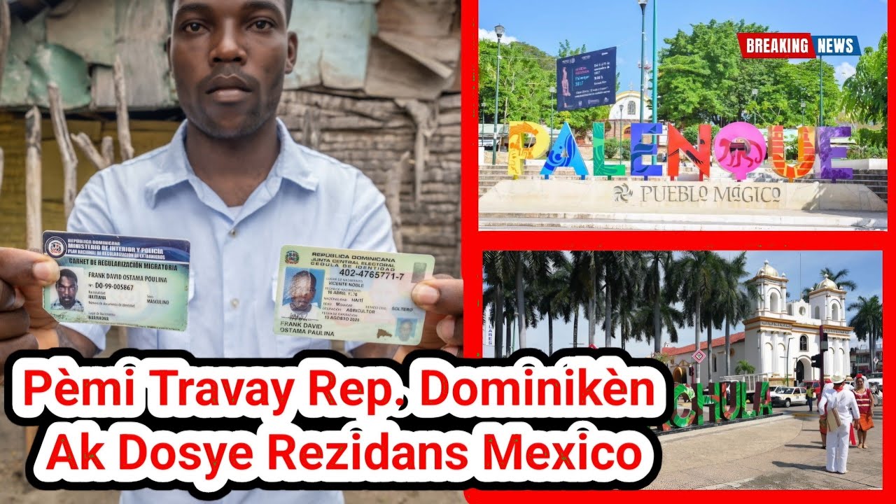 Men Sa Ou Pap Ka F&egrave; Ak P&egrave;mi Travay Sendomeng Lan/Ayisyen M&eacute;xico K&ograve;manse Difisil Pou Jwenn Rezidans